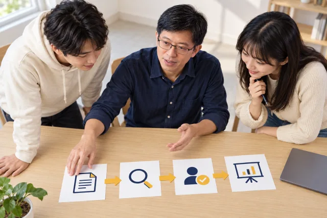 AI示意：第 5 週的分析與開發助理情境